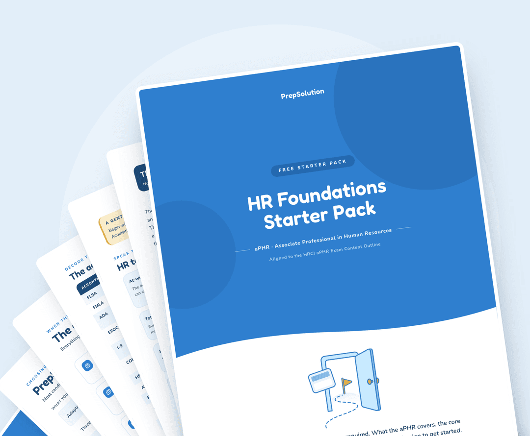 aPHR HR foundations starter pack — free PDF