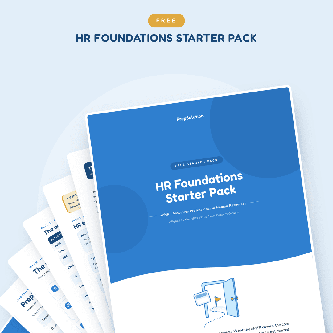 aPHR HR foundations starter pack — free PDF